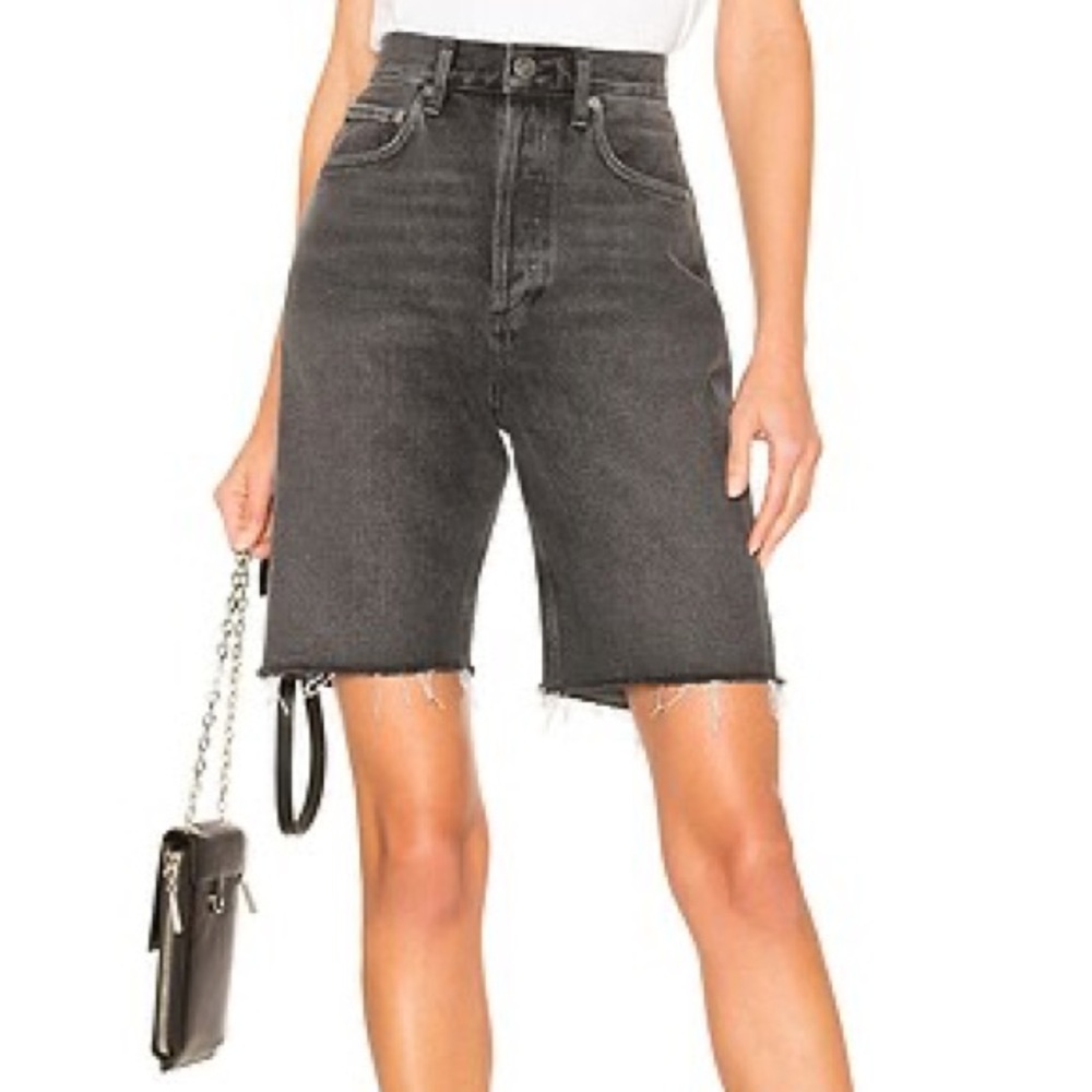 Agolde 90s shorts in Helix 30 $175